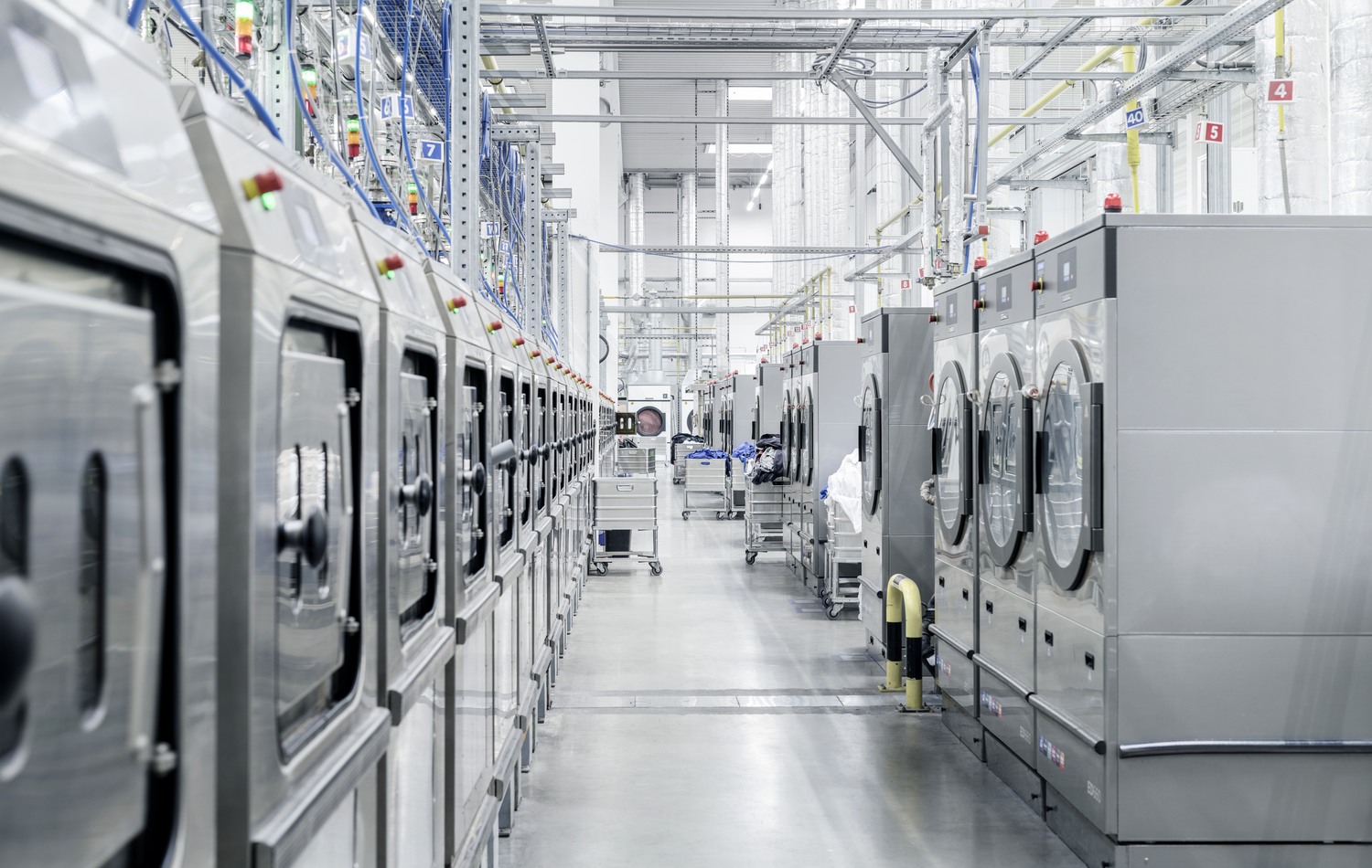 Endüstriyel laundry makineleri